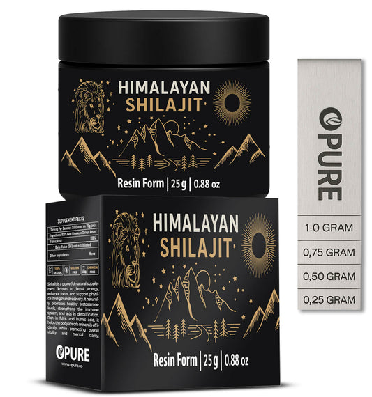 100% Pure Himalayan Shilajit Resin