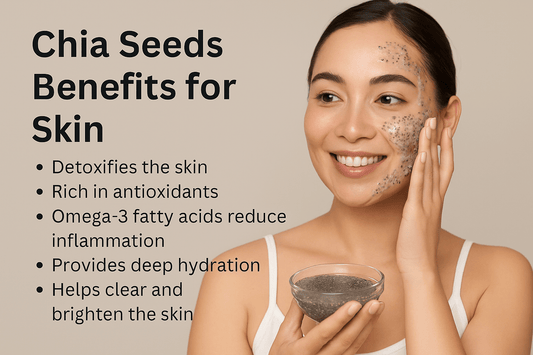 Chia Seeds Benefits for Skin – Natural Detox, Hydration & Glow - OPURE.PK