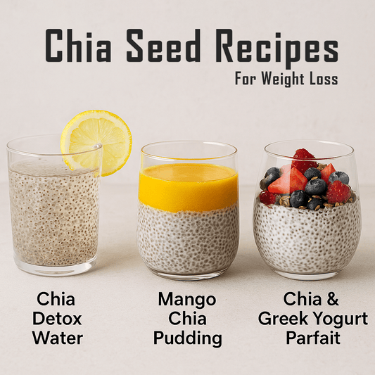 Top 3 Chia Seed Recipes for Weight Loss – Proven Recipes (2025) - OPURE.PK