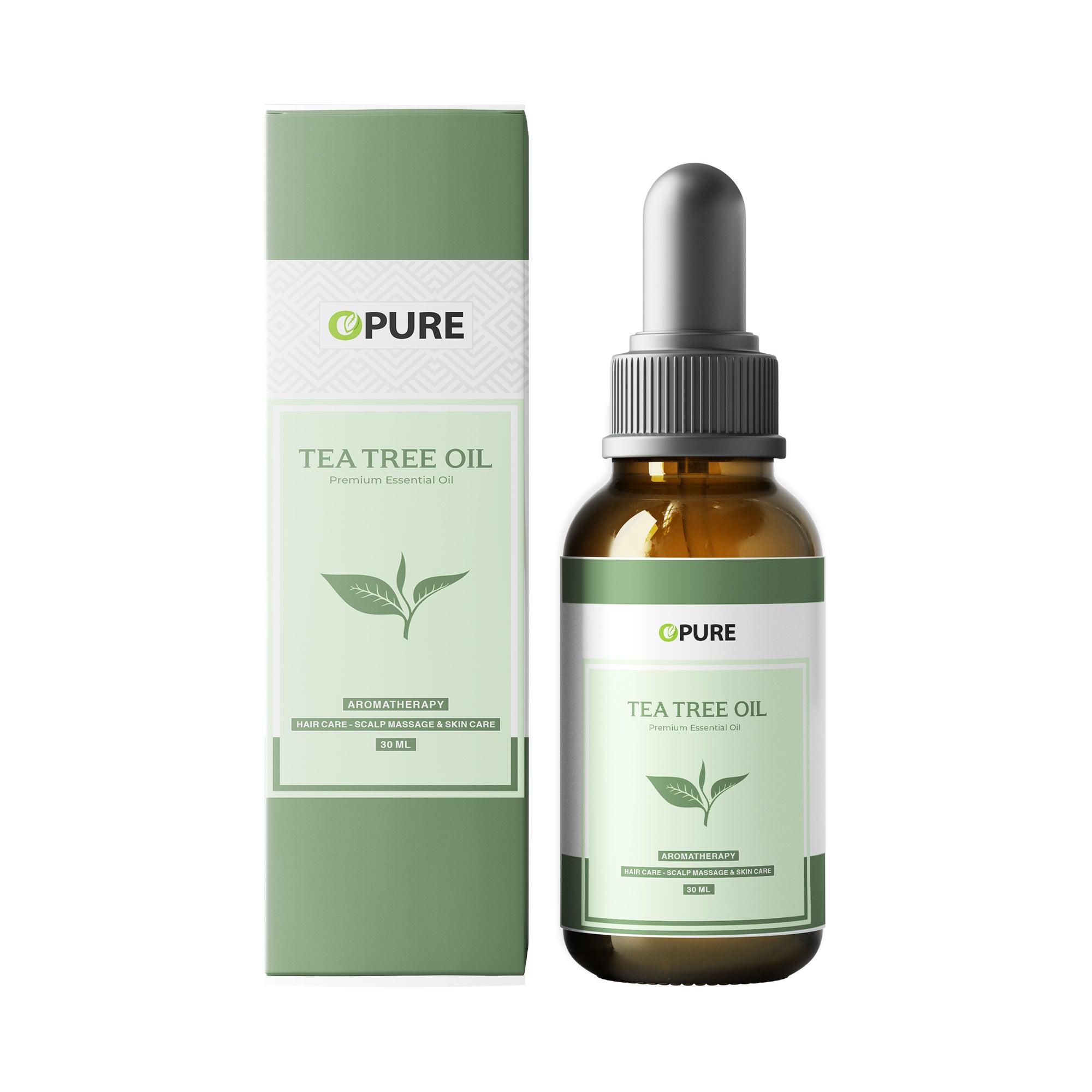 Opure Tea Tree Oil – 100% Pure Premium Essential Oil for Hair, Skin & Nails (30ML)