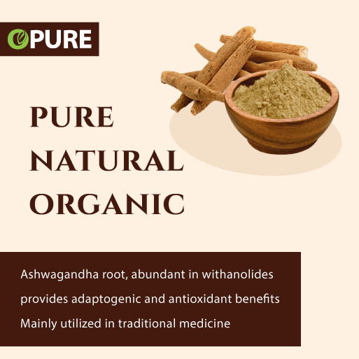 Ashwagandha Capsules | Pack Of 90 Capsules | Each Capsules 500 mg