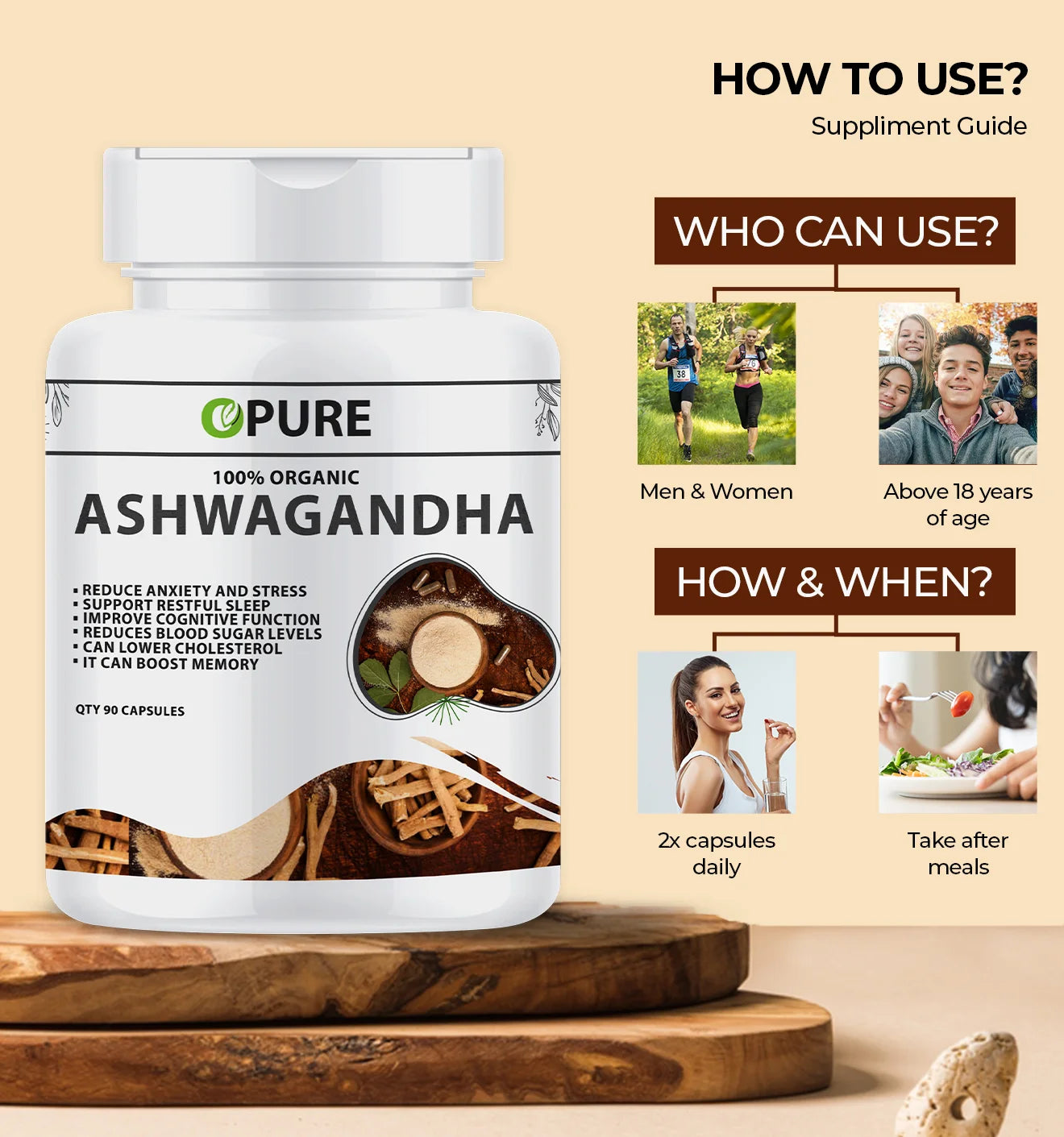 Ashwagandha Capsule 500mg – Premium Ashwagandha Capsules in Pakistan