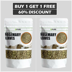 Rosemary Leaves 100 Grams x 2 , Means You'll Get x 2 In This Price, Best for Hair, Skin & Body - 100% Natural Diffuser & Aromatherapy also Hair Growth, Reduce Hair Loss