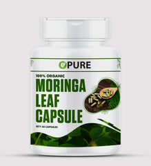 Organic Moringa Capsules | Lab Tested | 100% Organic & Pure