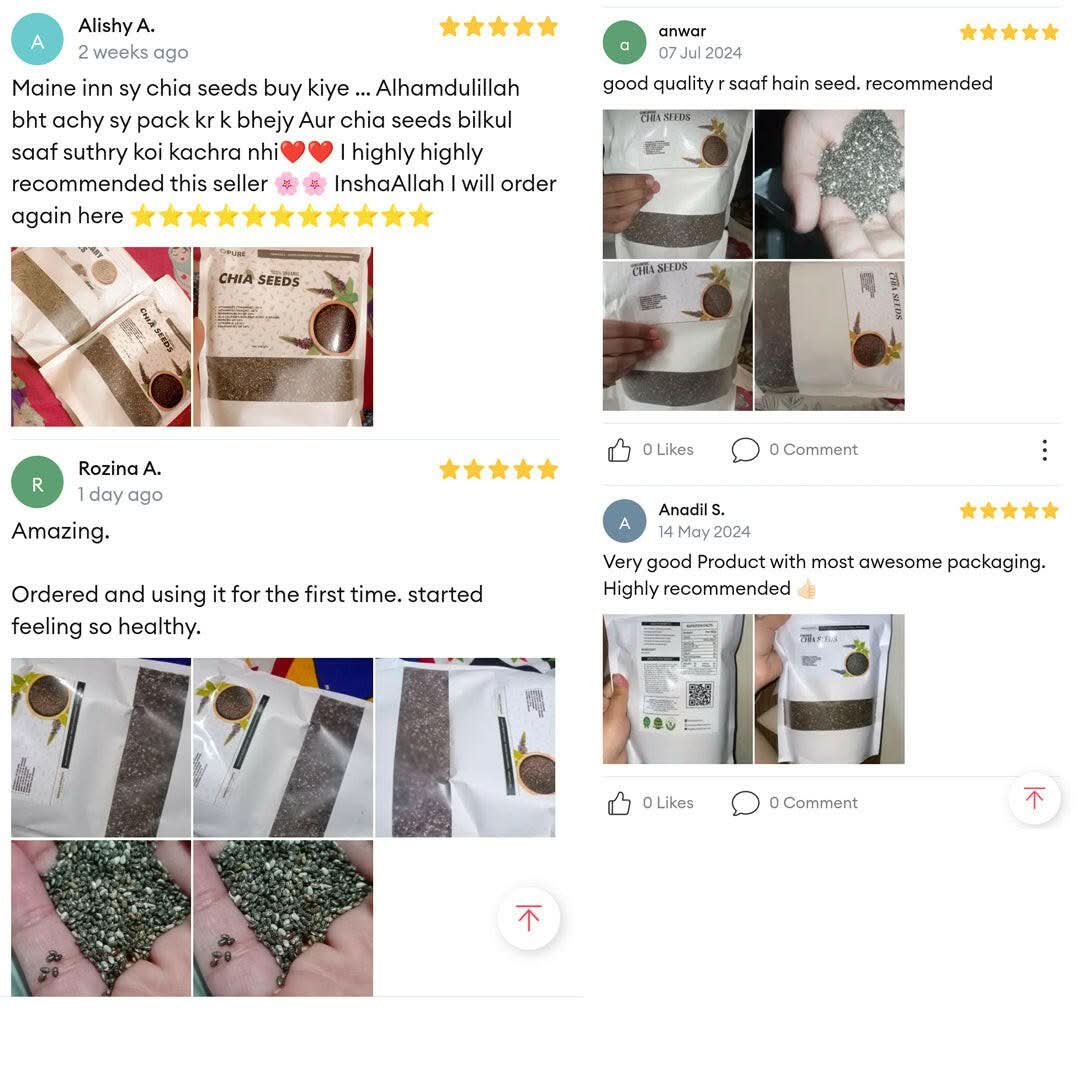 Chia seeds Reviews 6