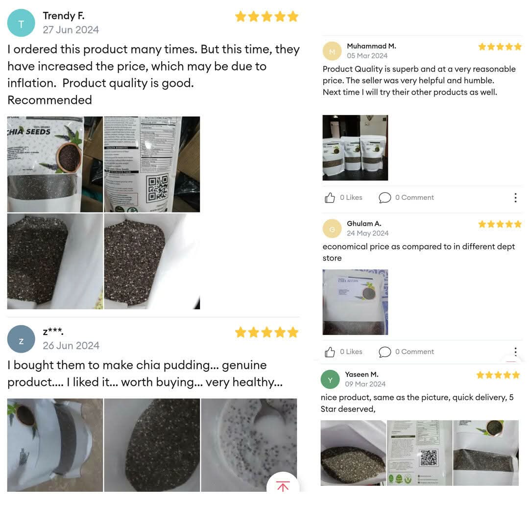 Chia seeds Reviews 7