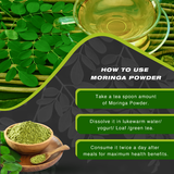 How to use Moringa powder