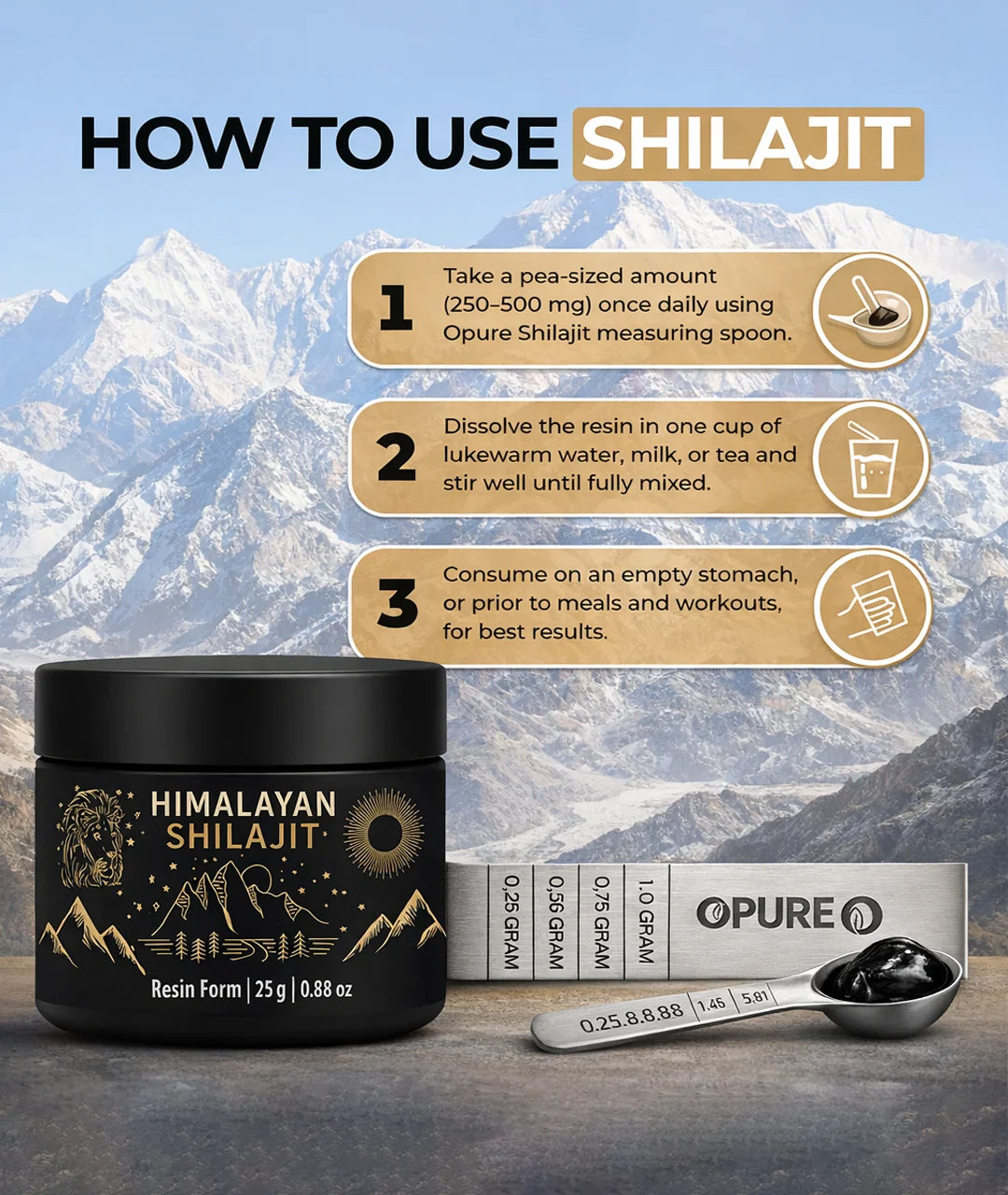 100% Pure Himalayan Shilajit Resin | World’s Best Shilajit Guaranteed!
