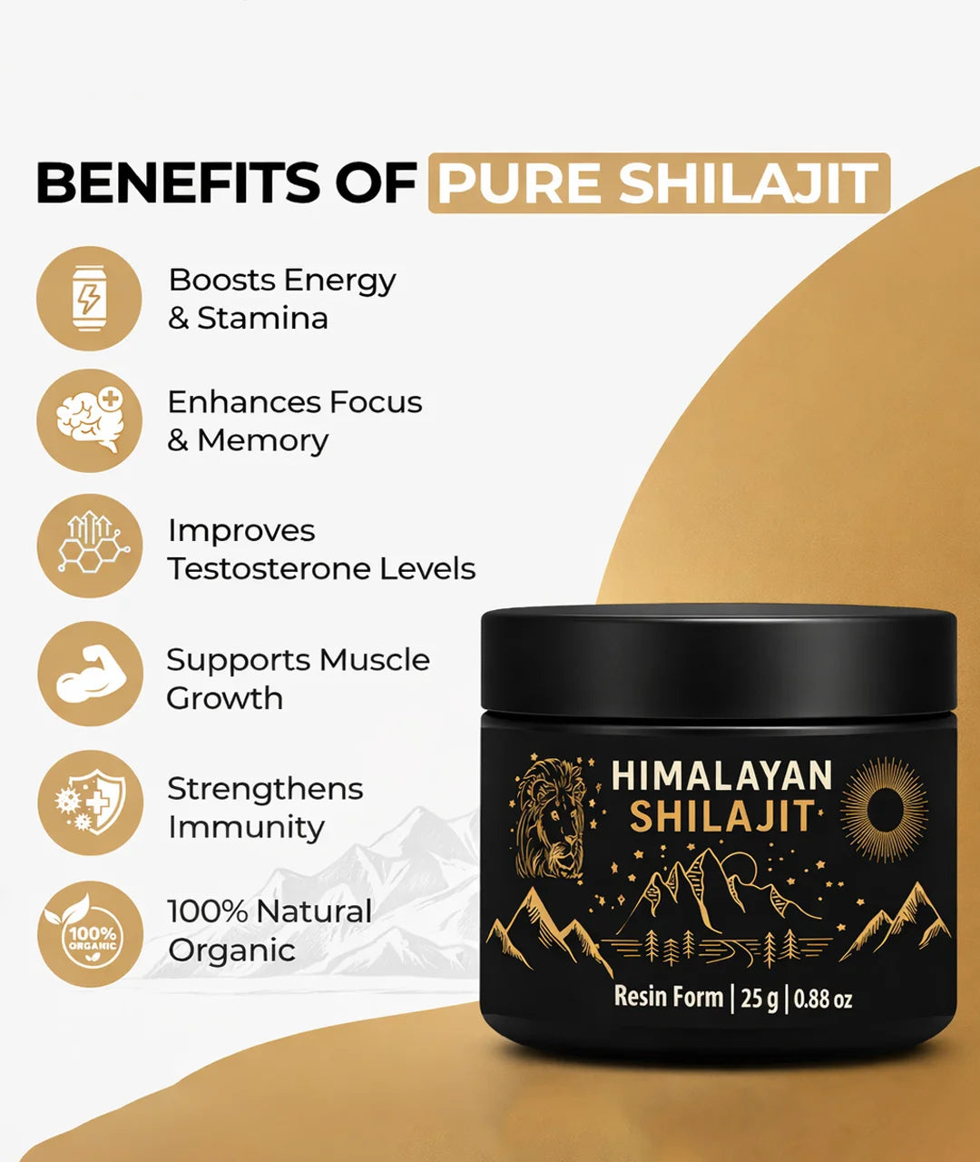 100% Pure Himalayan Shilajit Resin | World’s Best Shilajit Guaranteed!