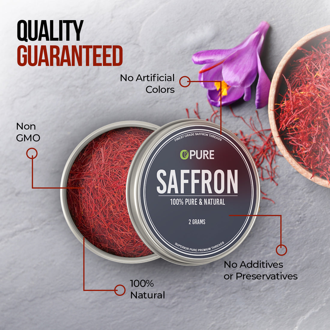 Premium Export Quality Saffron (زعفران) | Pure & Hand-Picked Threads