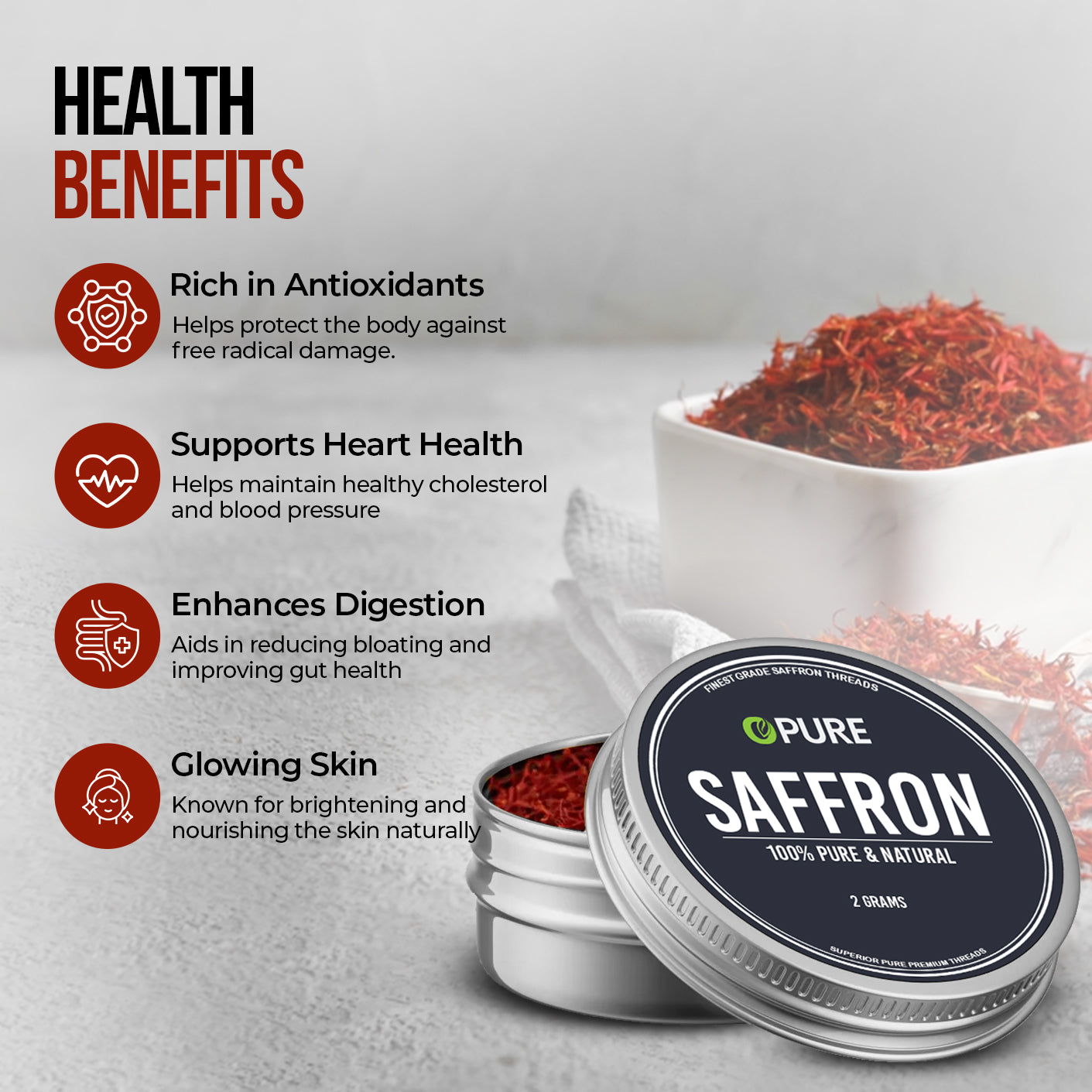 Premium Export Quality Saffron (زعفران) | Pure & Hand-Picked Threads