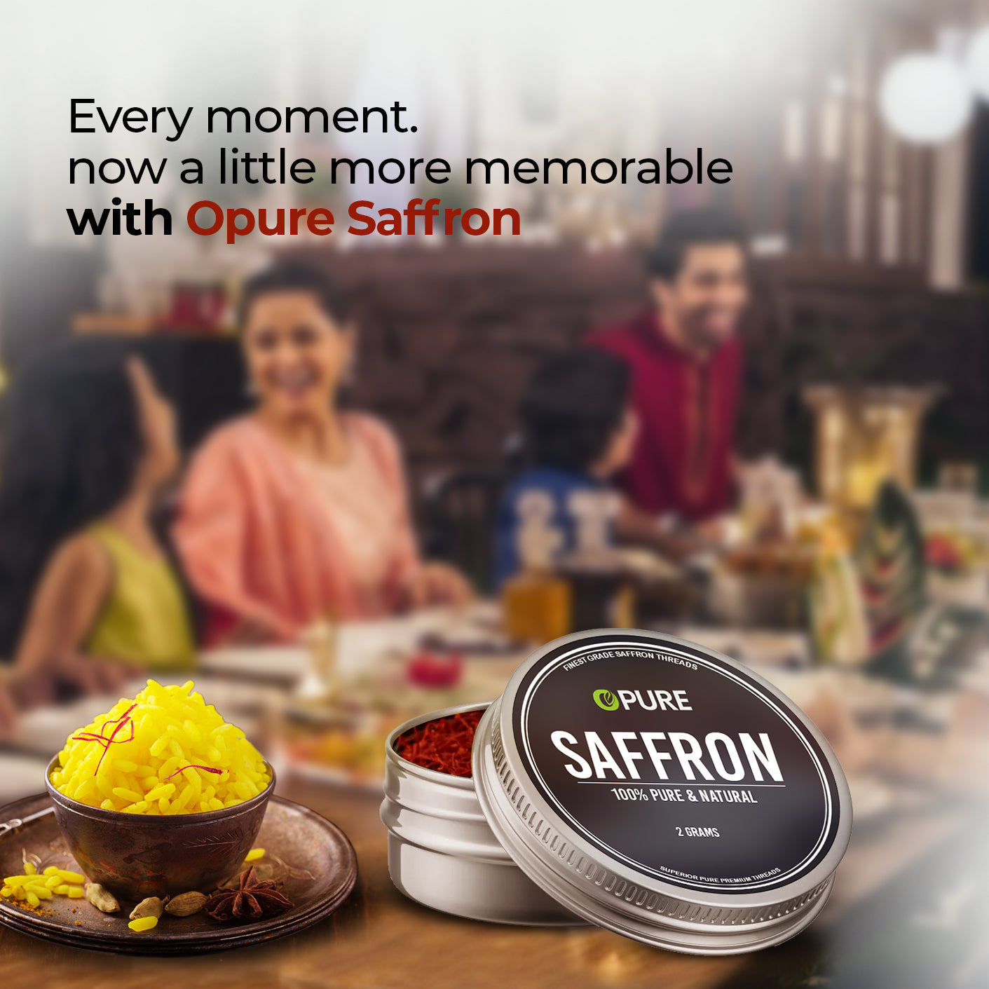 Premium Export Quality Saffron (زعفران) | Pure & Hand-Picked Threads