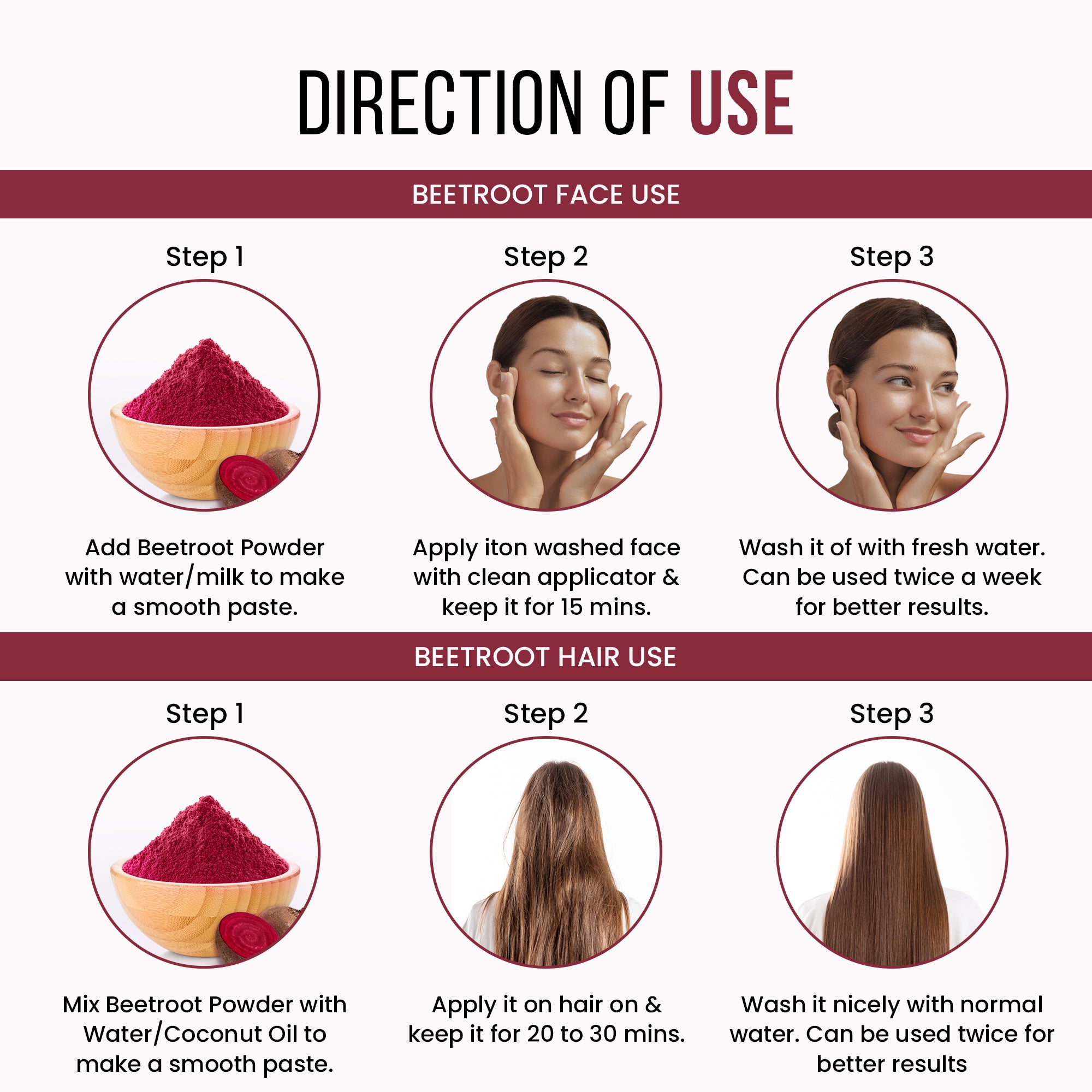 Organic Beetroot Powder – 100% Pure, Non-GMO, Nutrient-Rich Superfood