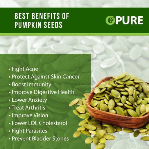 Organic Pumpkin Seeds, Raw and Unsalted, Excellent Source of Protein and Iron