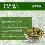 Organic Pumpkin Seeds, Raw and Unsalted, Excellent Source of Protein and Iron