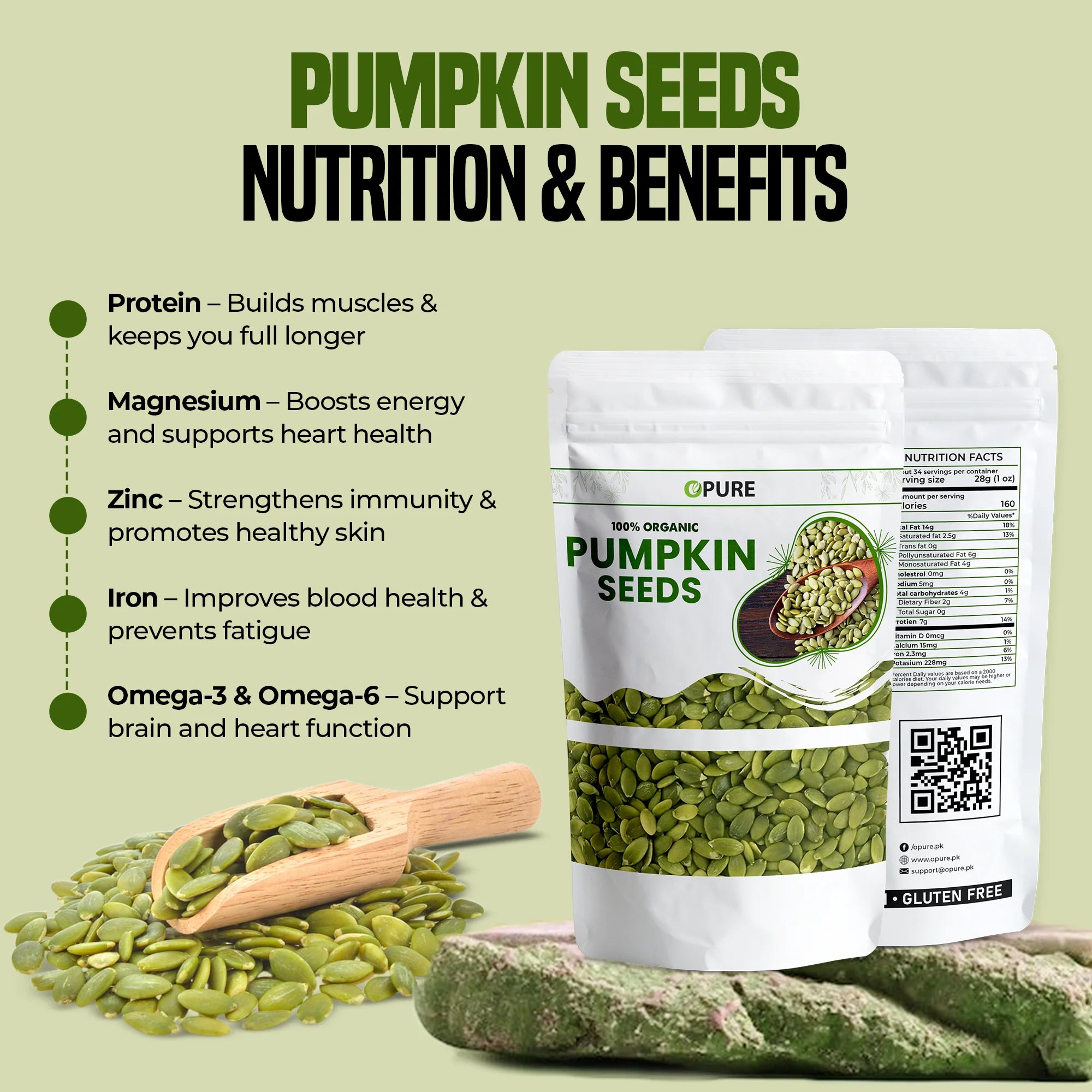 Buy Pumpkin Seeds At The Best Price In Pakistan