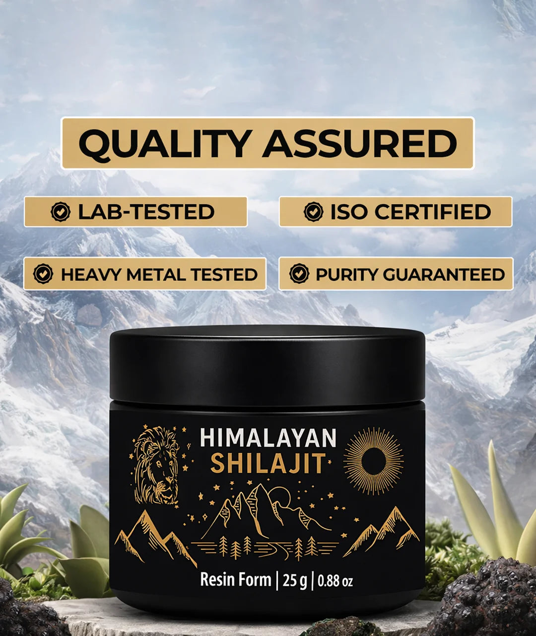 100% Pure Himalayan Shilajit Resin | World’s Best Shilajit Guaranteed!