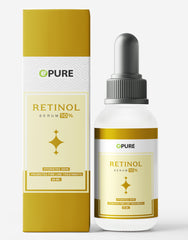 Opure's Retinol Serum 2% Anti-Aging Wrinkle Night Serum Texture | Daily Line Smoothing Treatment for Fine Lines, Dark Spots, Post-Acne Scars, | Fragrance Free, Paraben Free | 30 ML