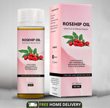 Rosehip Oil for Face, Skin & Gua Sha Massage & Essential Face Oil. 100% Pure, Cold Pressed Rose Hip Oil for Acne Scars & Facial Oil 100 ML