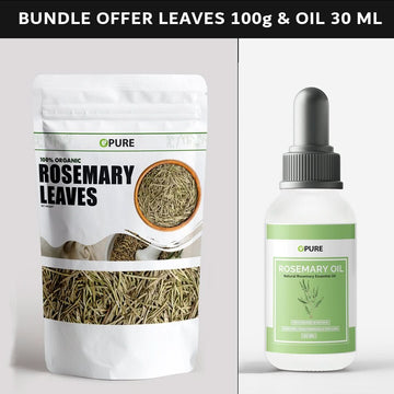 Rosemary Leaves 100g & Rosemary Oil 30 ML Bundle Offer