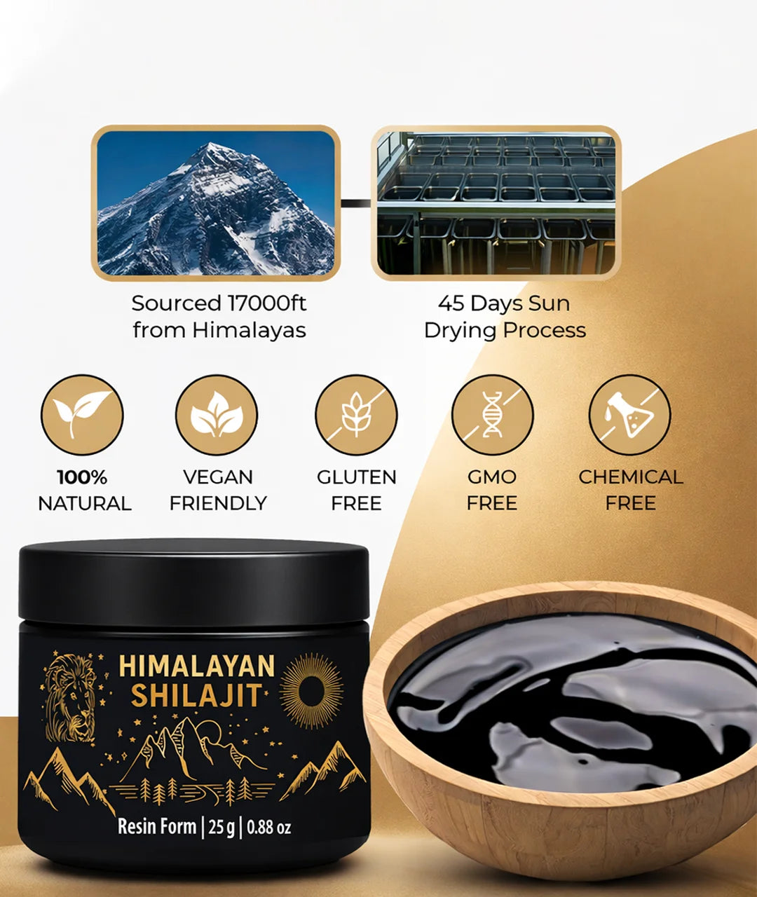 100% Pure Himalayan Shilajit Resin | World’s Best Shilajit Guaranteed!