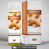 Sweet Almond Oil for Skin - Body Oil, Hair Moisturizer and Relaxing Massage and Oil