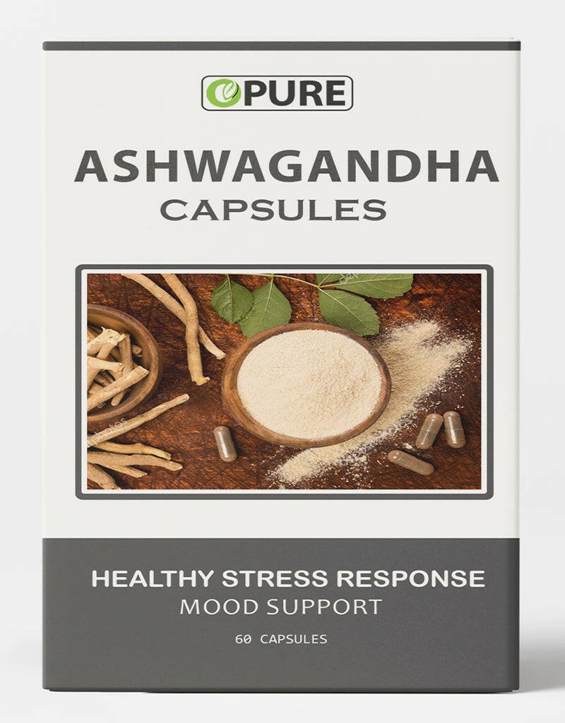Ashwagandha Capsules | Pack Of 60 | Each Capsules 500 mg