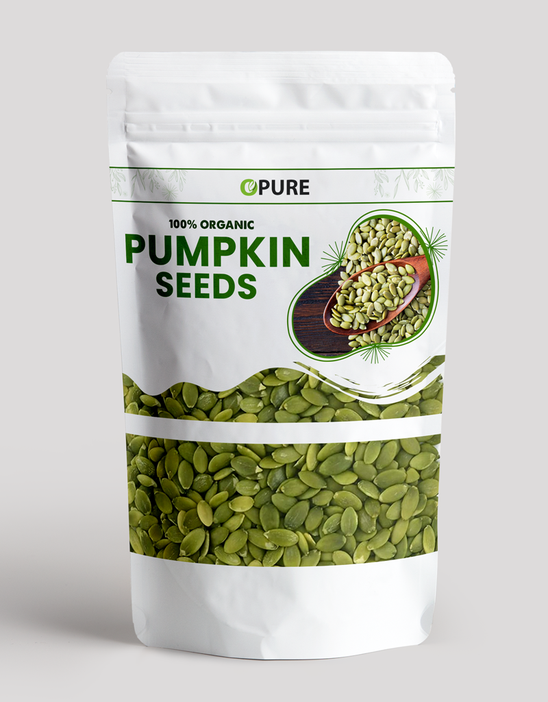 Organic Pumpkin Seeds, Raw and Unsalted, Excellent Source of Protein and Iron, Certified Non-GMO, Keto-Friendly Snack